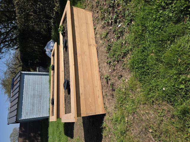 Bac potager pour jardin 2,70