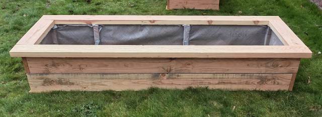 Bac potager pour jardin 2,70