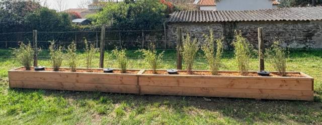 Tr�s grand Bac pour jardin pleine terre 3,70