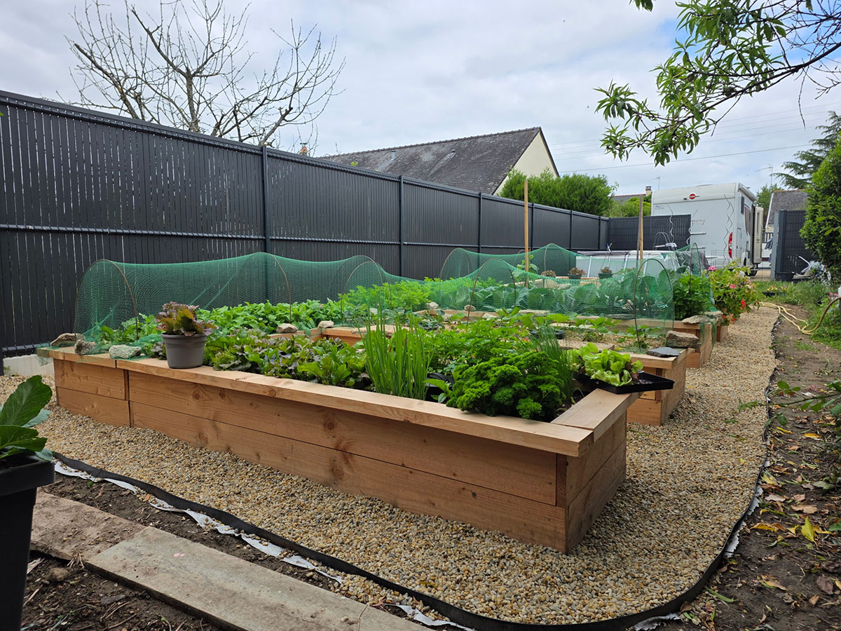 Bacs potagers adapt�s � tous les espaces